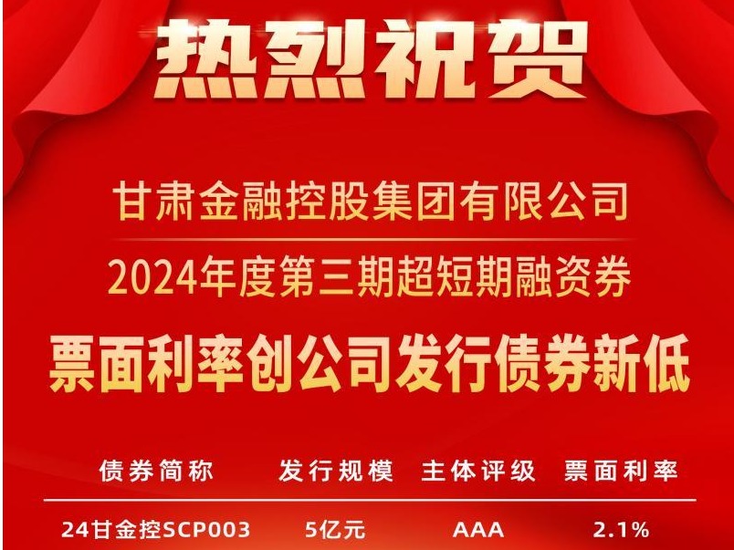 马博最新官方成功发行2024年度第三期超短期融资券